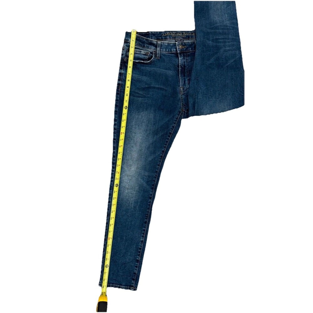 American Eagle Outfitters Mens Skinny Jeans- Extreme Flex Classic wash, size 33 - Picture 8 of 9